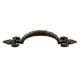 Antique Fleur De Lis Big Metal Cabinet Handles